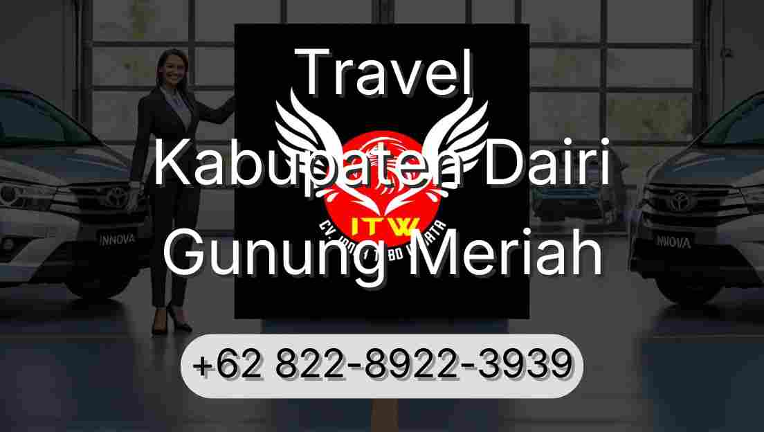 Travel Kabupaten Dairi Gunung Meriah