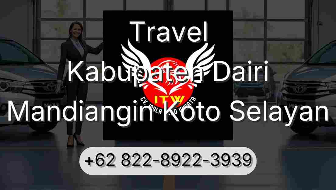 Travel Kabupaten Dairi Mandiangin Koto Selayan