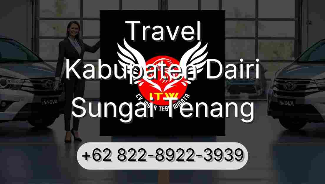 Travel Kabupaten Dairi Sungai Tenang