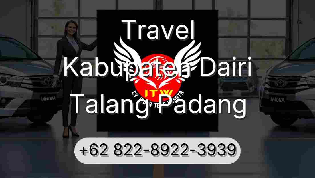 Travel Kabupaten Dairi Talang Padang