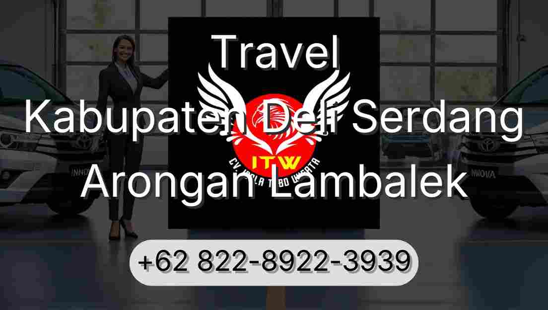 Travel Kabupaten Deli Serdang Arongan Lambalek