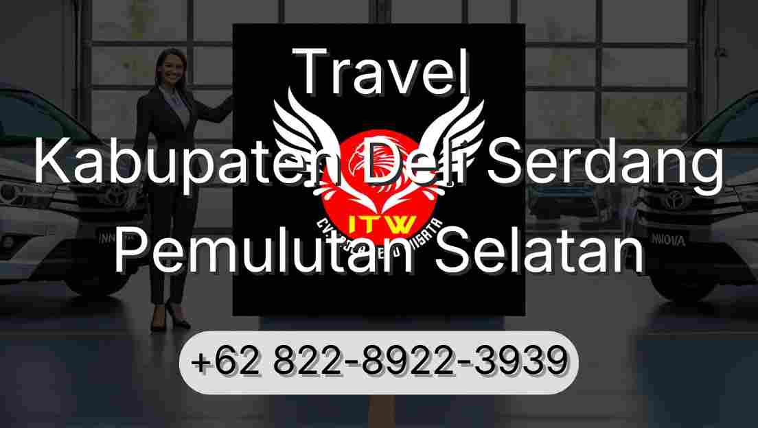 Travel Kabupaten Deli Serdang Pemulutan Selatan