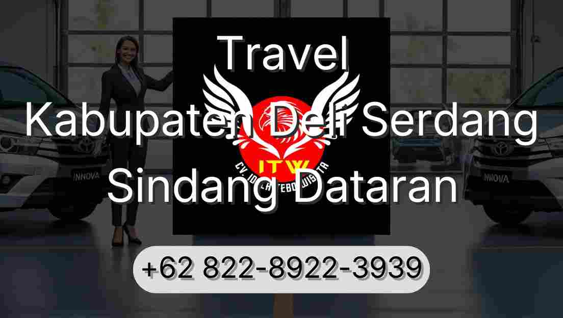 Travel Kabupaten Deli Serdang Sindang Dataran