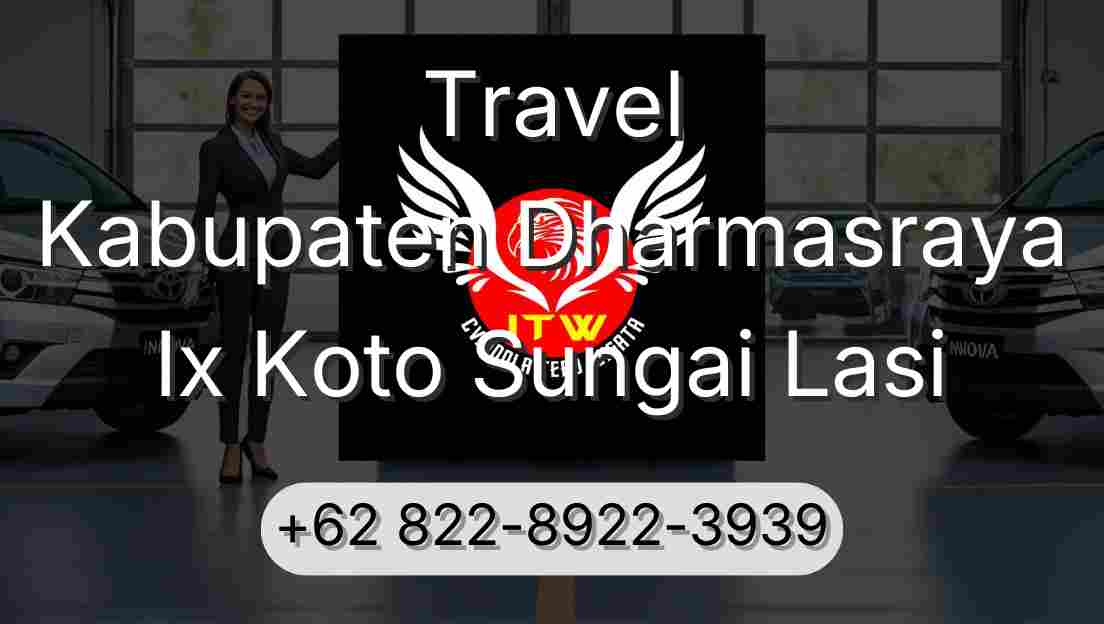 Travel Kabupaten Dharmasraya Ix Koto Sungai Lasi