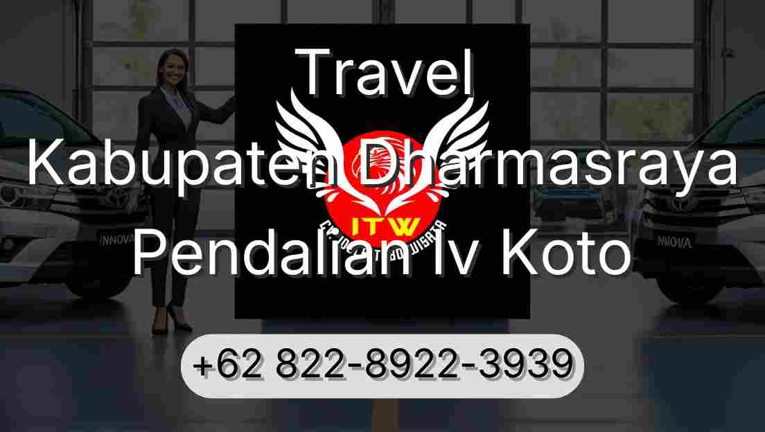 Travel Kabupaten Dharmasraya Pendalian Iv Koto