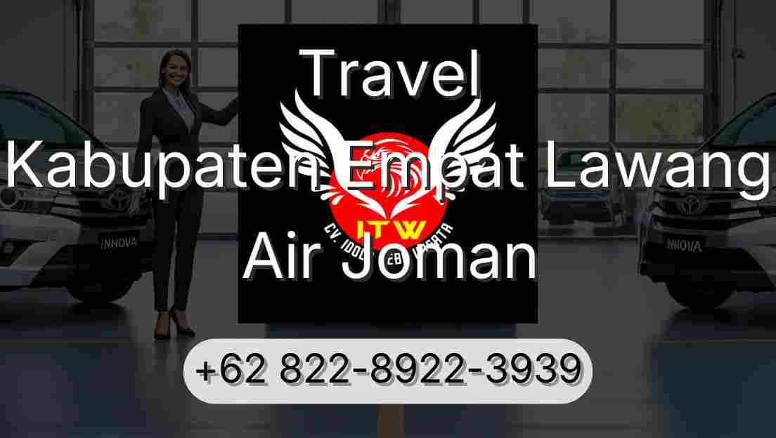 Travel Kabupaten Empat Lawang Air Joman