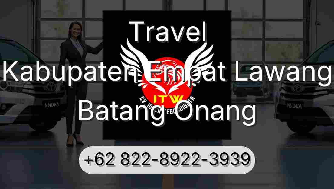Travel Kabupaten Empat Lawang Batang Onang