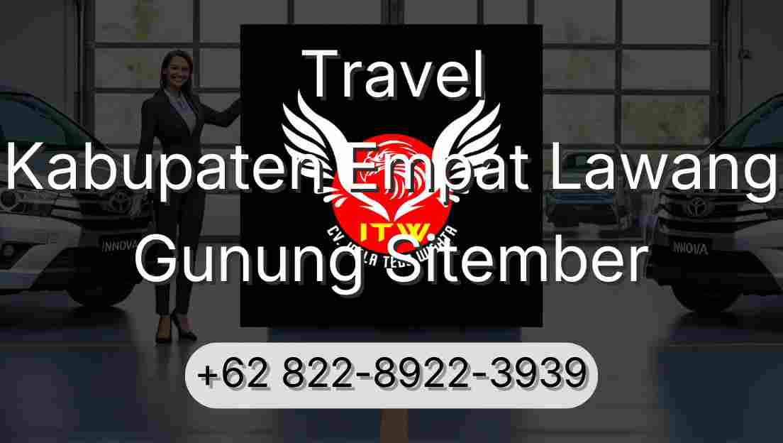 Travel Kabupaten Empat Lawang Gunung Sitember