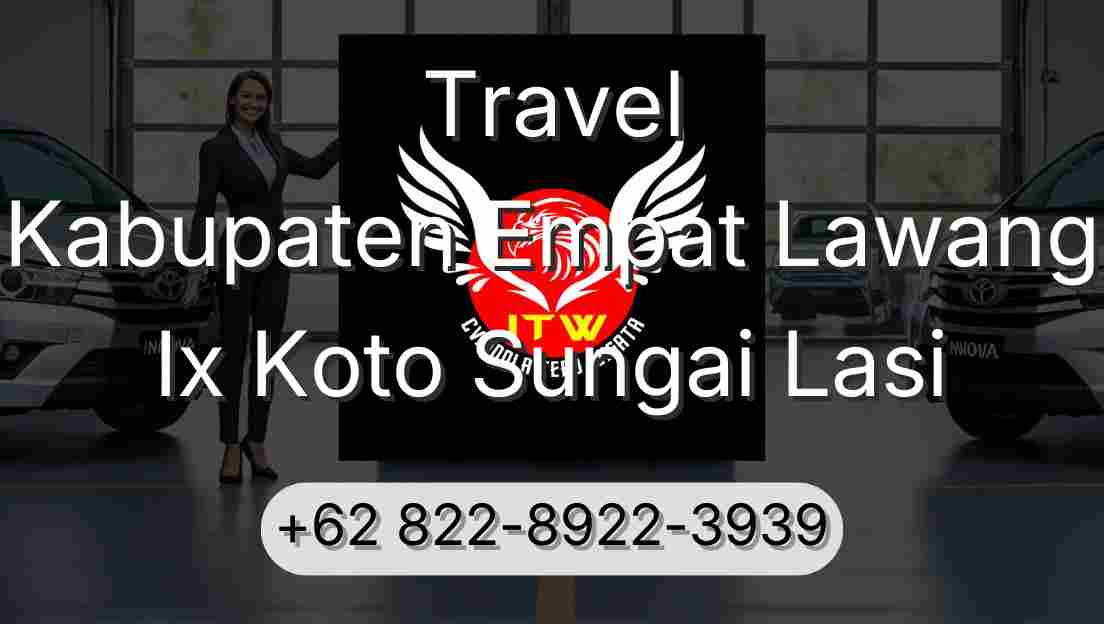 Travel Kabupaten Empat Lawang Ix Koto Sungai Lasi