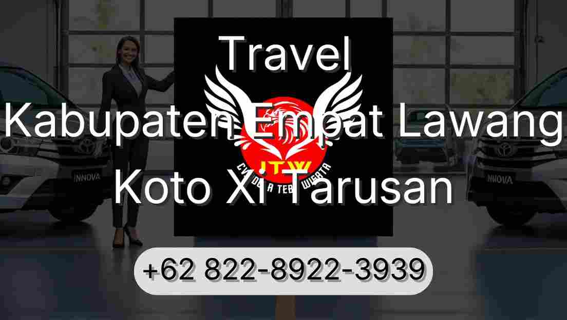 Travel Kabupaten Empat Lawang Koto Xi Tarusan