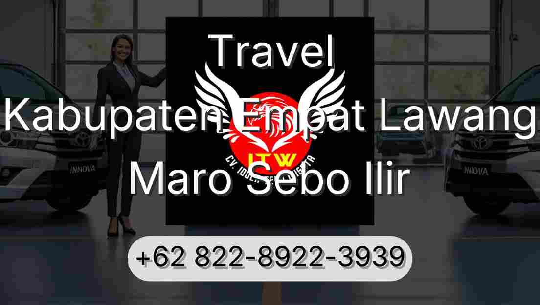Travel Kabupaten Empat Lawang Maro Sebo Ilir
