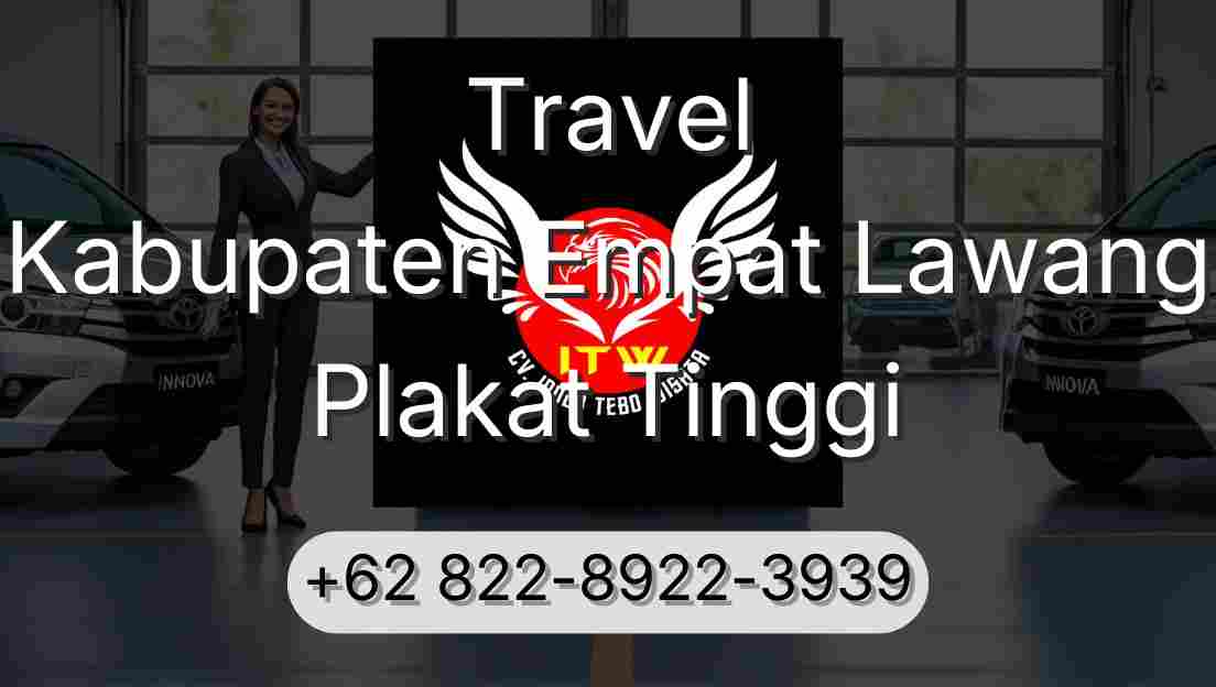 Travel Kabupaten Empat Lawang Plakat Tinggi