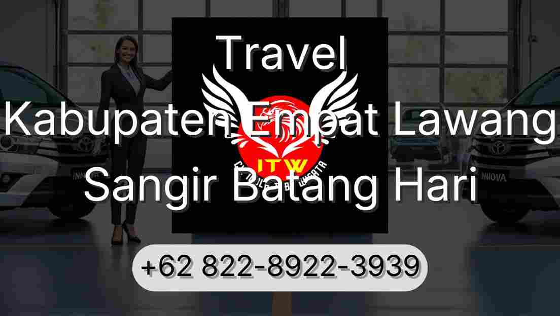 Travel Kabupaten Empat Lawang Sangir Batang Hari