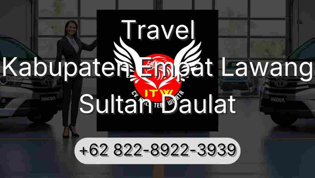 Travel Kabupaten Empat Lawang Sultan Daulat
