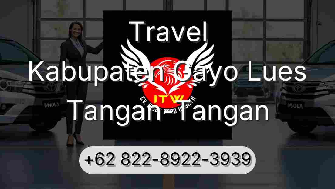 Travel Kabupaten Gayo Lues Tangan-Tangan