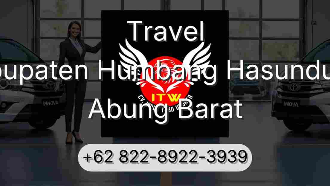 Travel Kabupaten Humbang Hasundutan Abung Barat