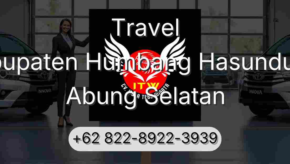 Travel Kabupaten Humbang Hasundutan Abung Selatan