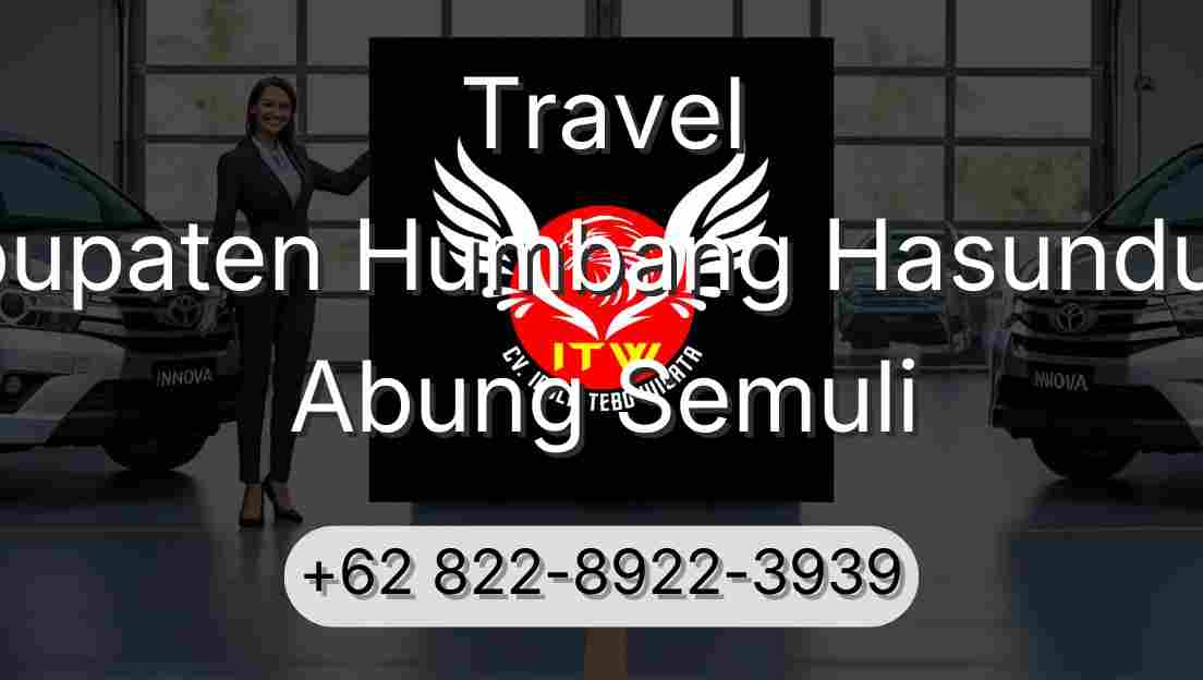 Travel Kabupaten Humbang Hasundutan Abung Semuli