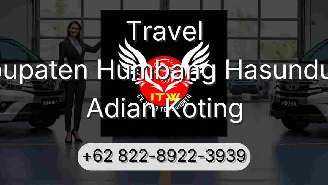 Travel Kabupaten Humbang Hasundutan Adian Koting