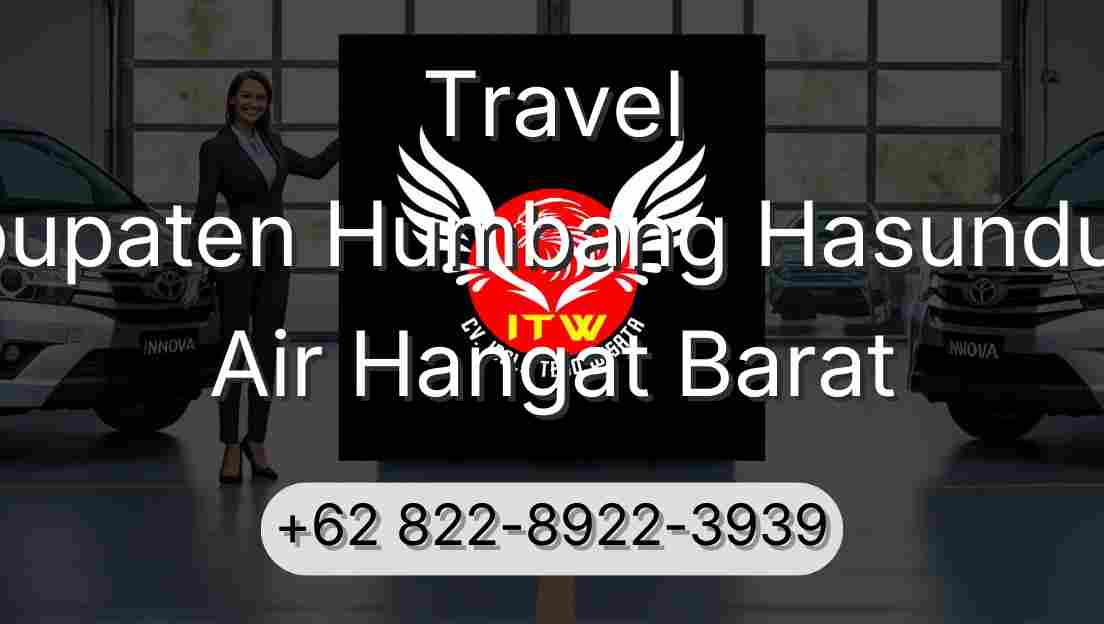 Travel Kabupaten Humbang Hasundutan Air Hangat Barat