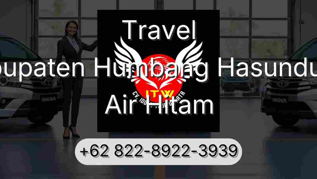 Travel Kabupaten Humbang Hasundutan Air Hitam