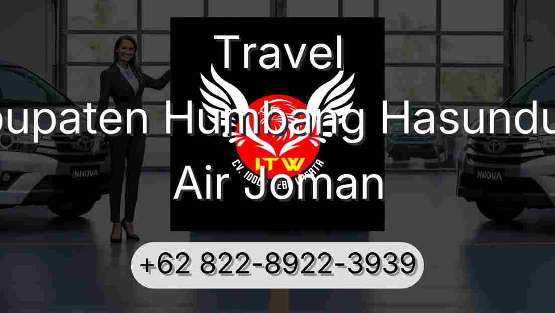 Travel Kabupaten Humbang Hasundutan Air Joman