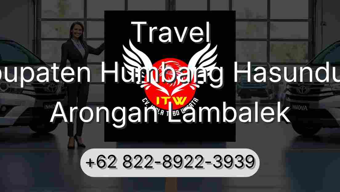 Travel Kabupaten Humbang Hasundutan Arongan Lambalek
