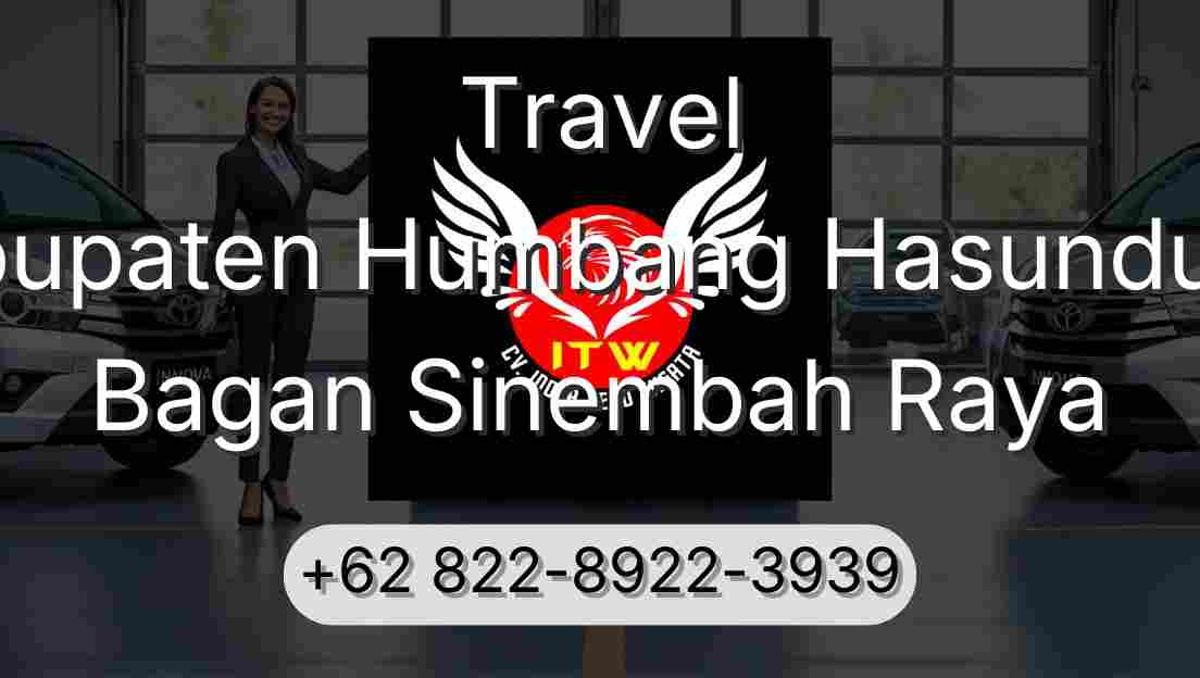 Travel Kabupaten Humbang Hasundutan Bagan Sinembah Raya