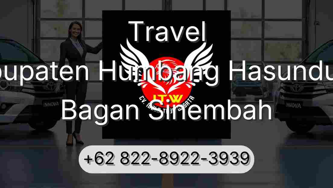 Travel Kabupaten Humbang Hasundutan Bagan Sinembah
