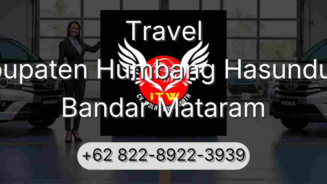 Travel Kabupaten Humbang Hasundutan Bandar Mataram