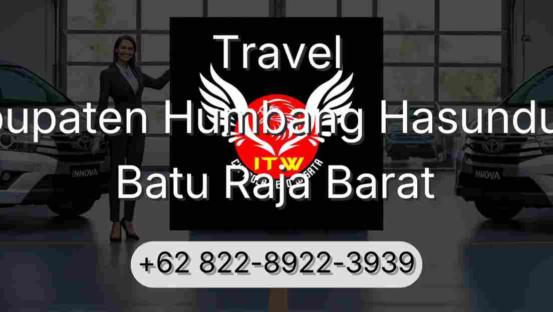 Travel Kabupaten Humbang Hasundutan Batu Raja Barat