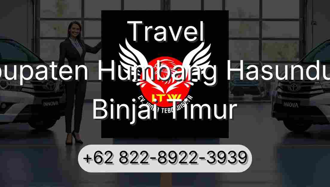 Travel Kabupaten Humbang Hasundutan Binjai Timur