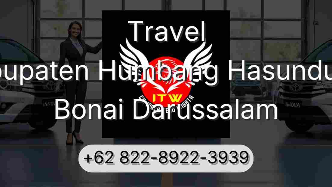 Travel Kabupaten Humbang Hasundutan Bonai Darussalam