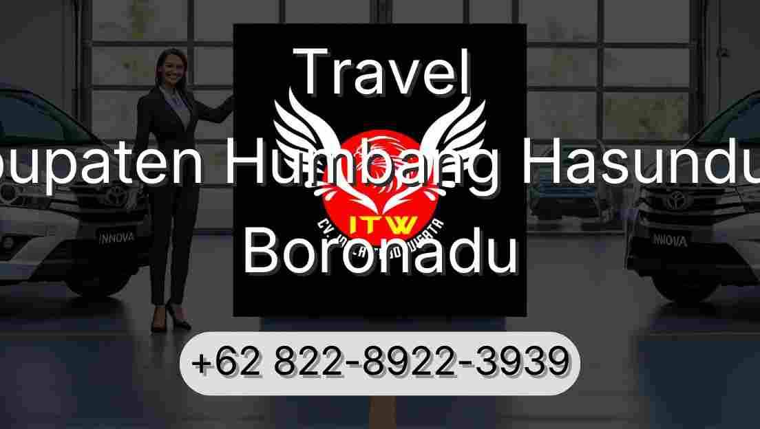 Travel Kabupaten Humbang Hasundutan Boronadu