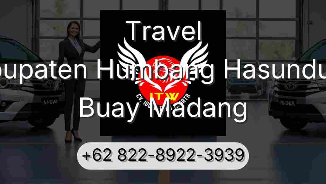 Travel Kabupaten Humbang Hasundutan Buay Madang