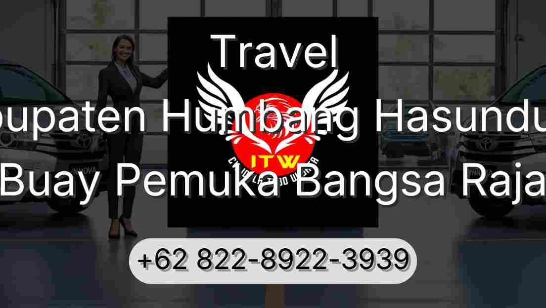 Travel Kabupaten Humbang Hasundutan Buay Pemuka Bangsa Raja