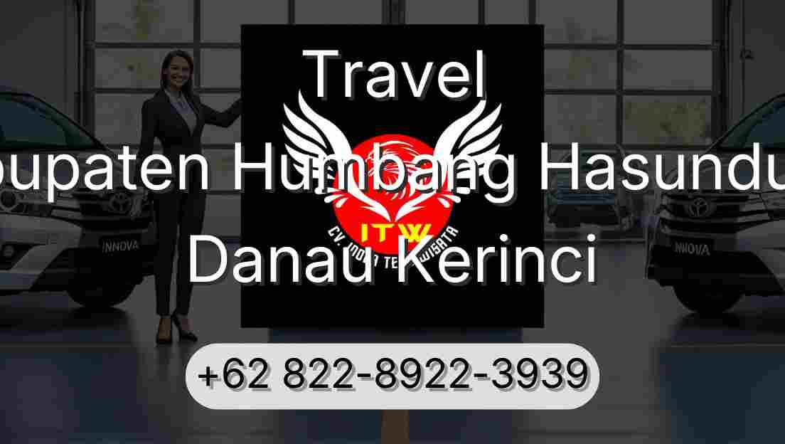 Travel Kabupaten Humbang Hasundutan Danau Kerinci