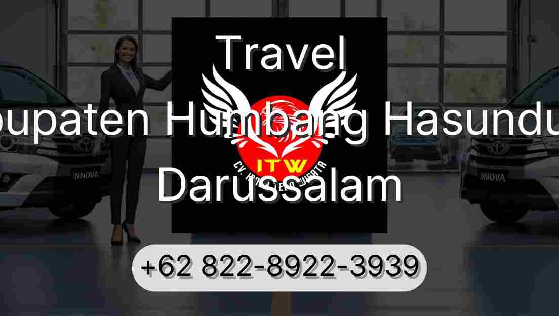 Travel Kabupaten Humbang Hasundutan Darussalam