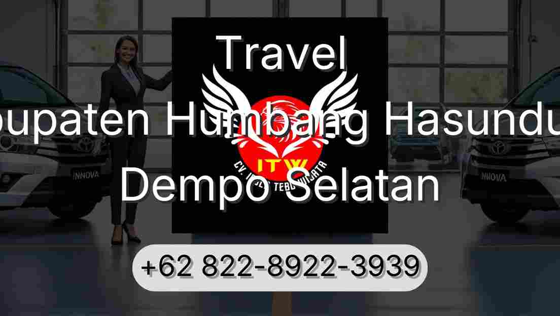 Travel Kabupaten Humbang Hasundutan Dempo Selatan