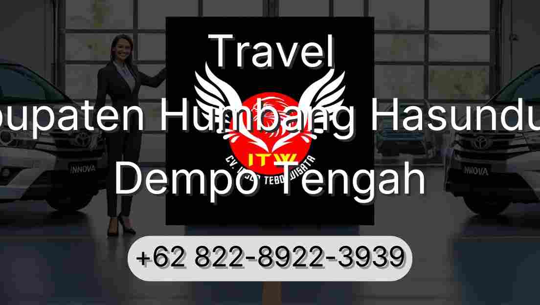 Travel Kabupaten Humbang Hasundutan Dempo Tengah