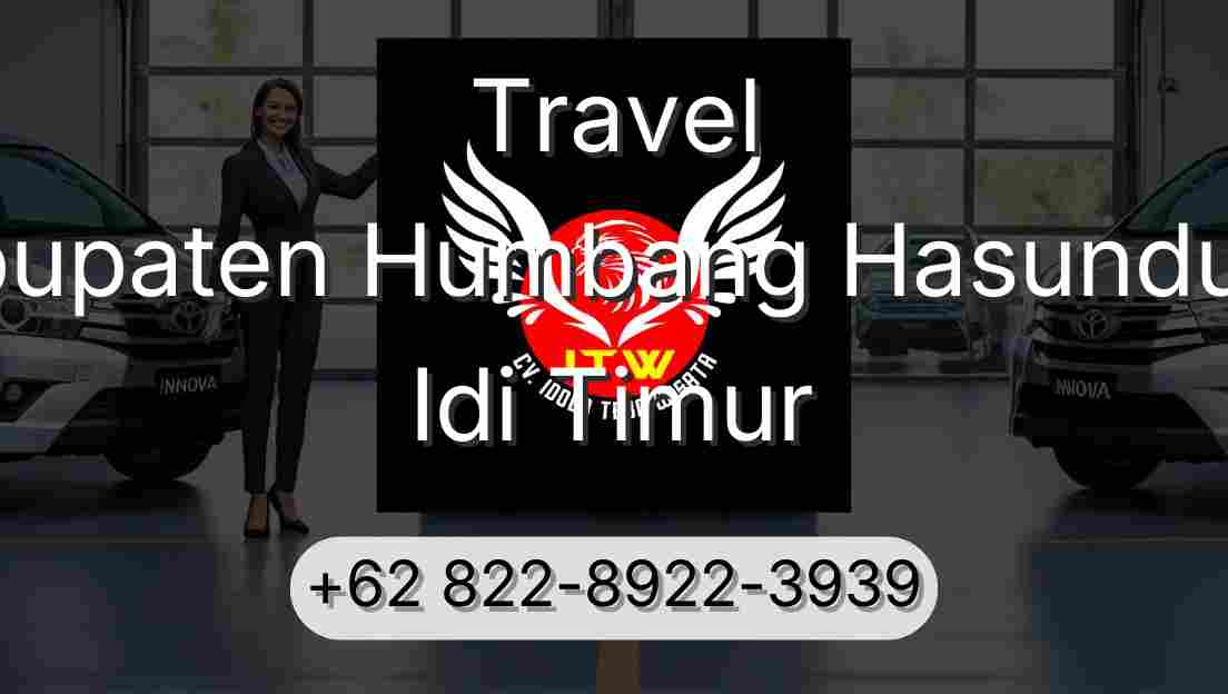 Travel Kabupaten Humbang Hasundutan Idi Timur