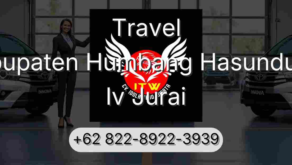 Travel Kabupaten Humbang Hasundutan Iv Jurai