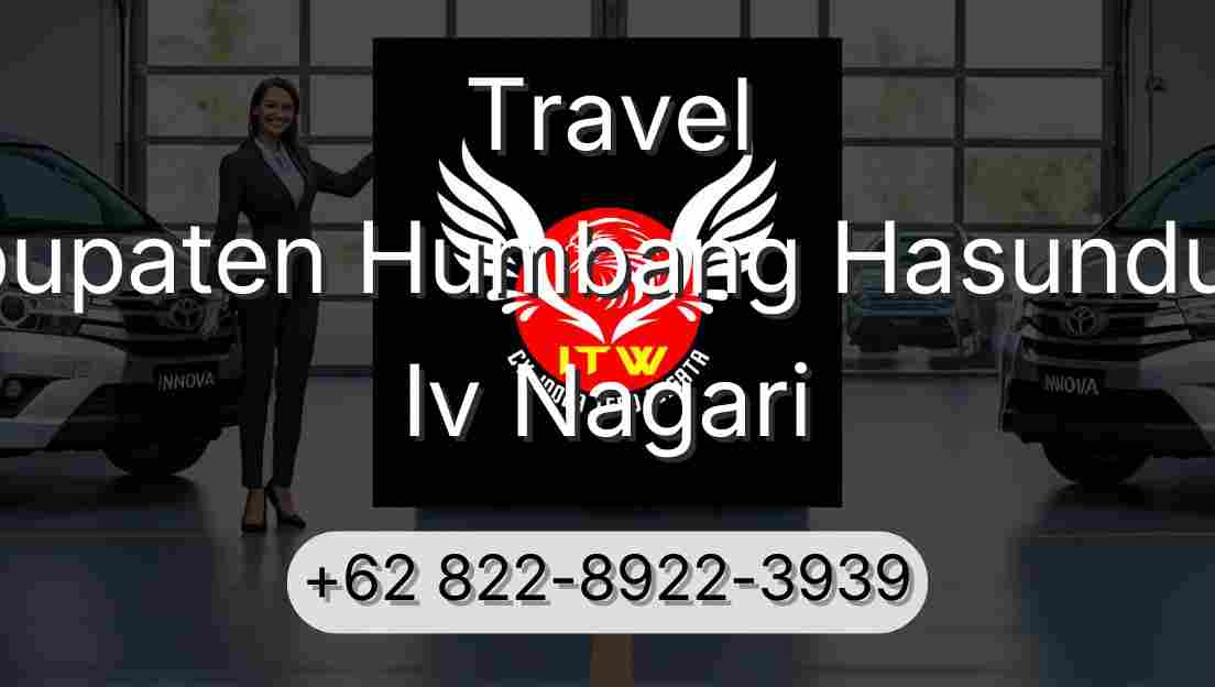 Travel Kabupaten Humbang Hasundutan Iv Nagari