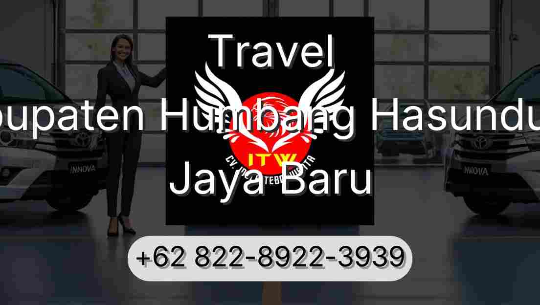Travel Kabupaten Humbang Hasundutan Jaya Baru