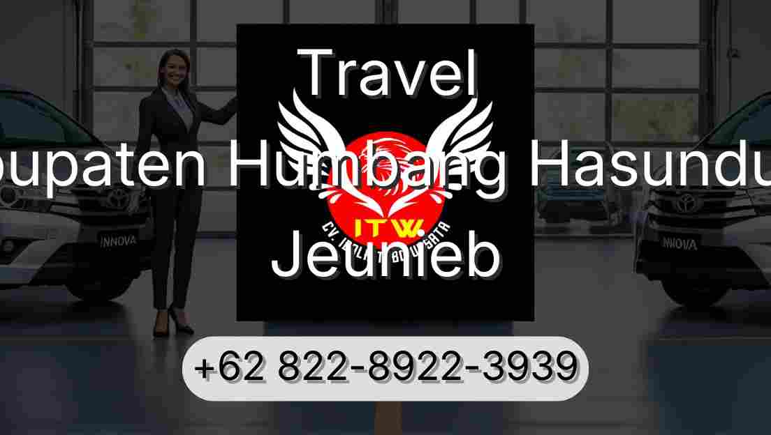 Travel Kabupaten Humbang Hasundutan Jeunieb