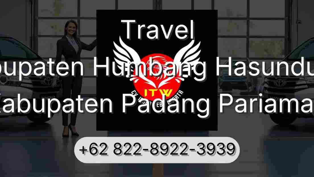 Travel Kabupaten Humbang Hasundutan Kabupaten Padang Pariaman