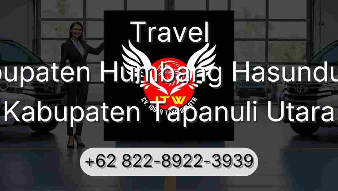 Travel Kabupaten Humbang Hasundutan Kabupaten Tapanuli Utara