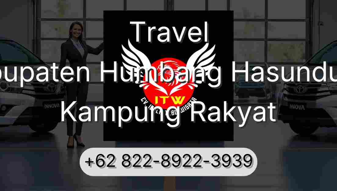 Travel Kabupaten Humbang Hasundutan Kampung Rakyat