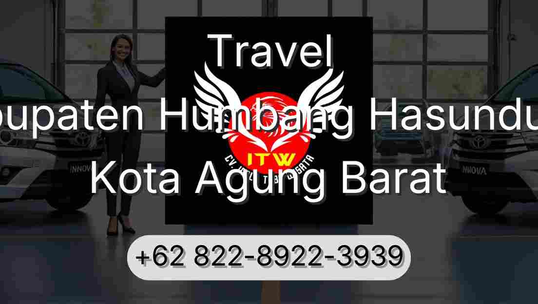 Travel Kabupaten Humbang Hasundutan Kota Agung Barat
