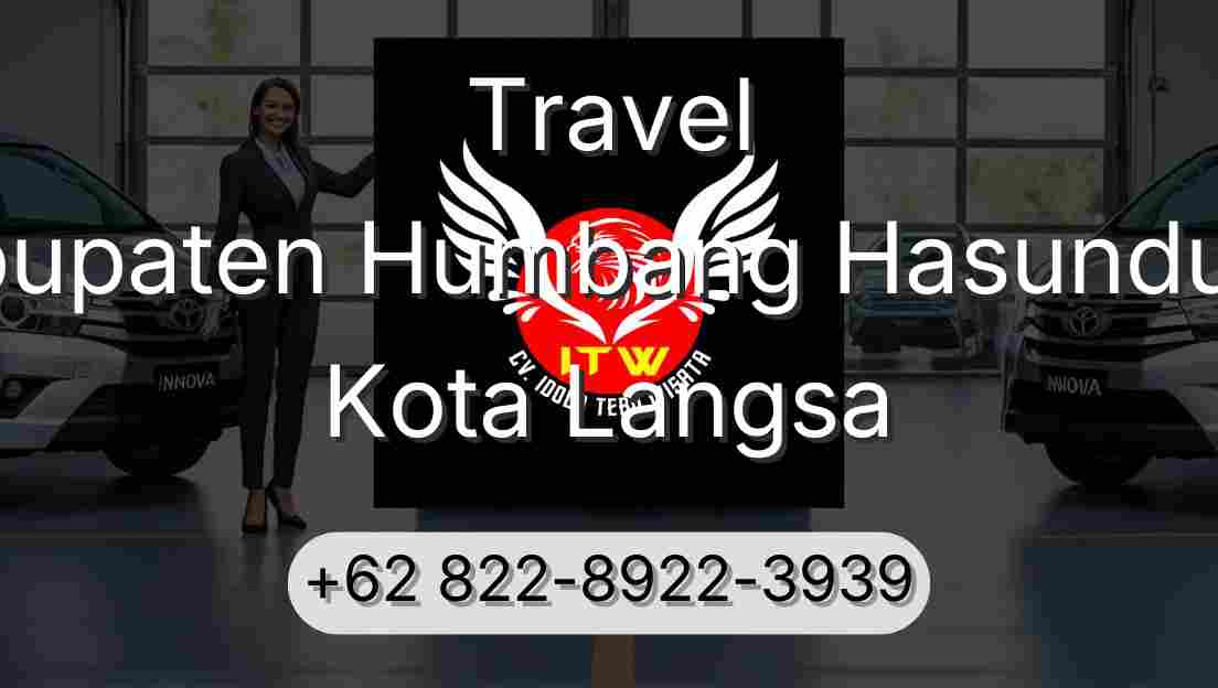 Travel Kabupaten Humbang Hasundutan Kota Langsa